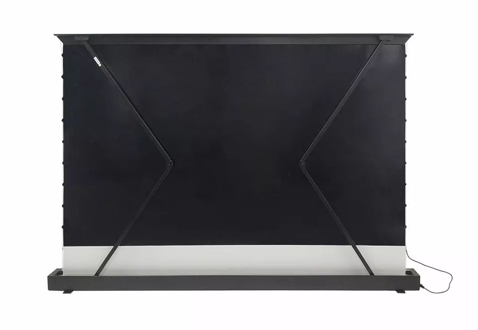 120" Laser TV Projector Screen Motorized Floor Rising PET UST ALR Tab Tension Screen Suitable For Home Theater