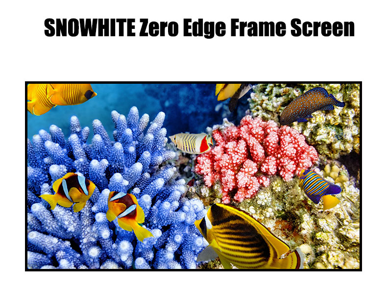 10mm Ultra Narrow Fixed Frame Projection Screen