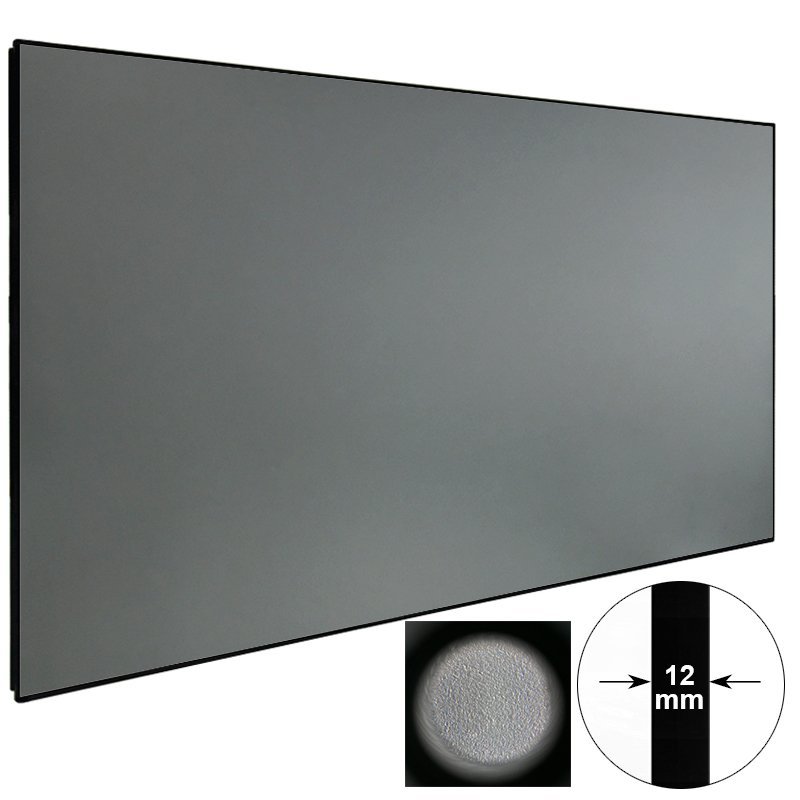 120 Inch Slim Bezel Ultra Short Throw ALR Projection Screen For Home Theater