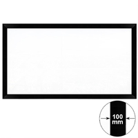 120Inch Large Cinema Customized Aluminium Fixed Frame Projection Screen