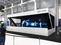 High Transmittance 6m Width Hologram Projection Foil For Indoor Exhibitions