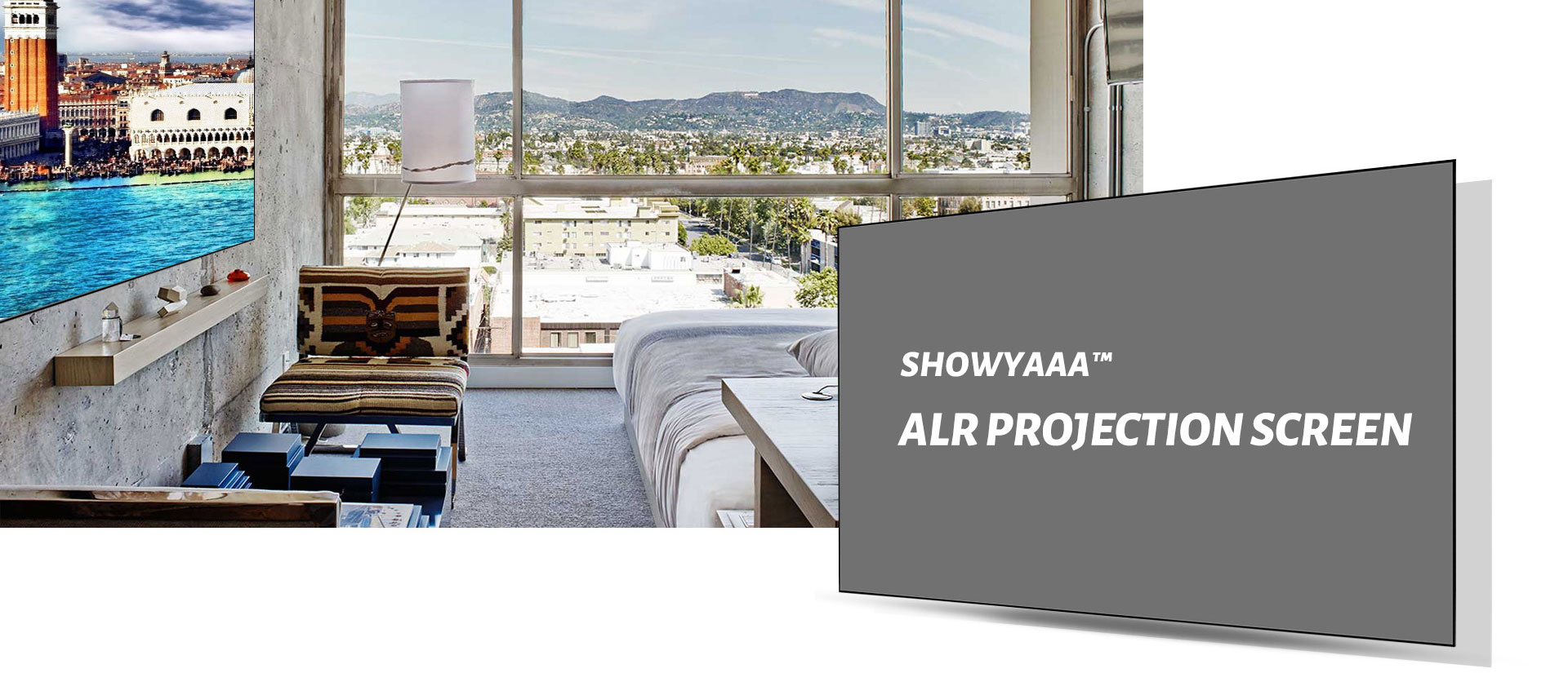 ALR Projection Screen For 4K Laser Projector